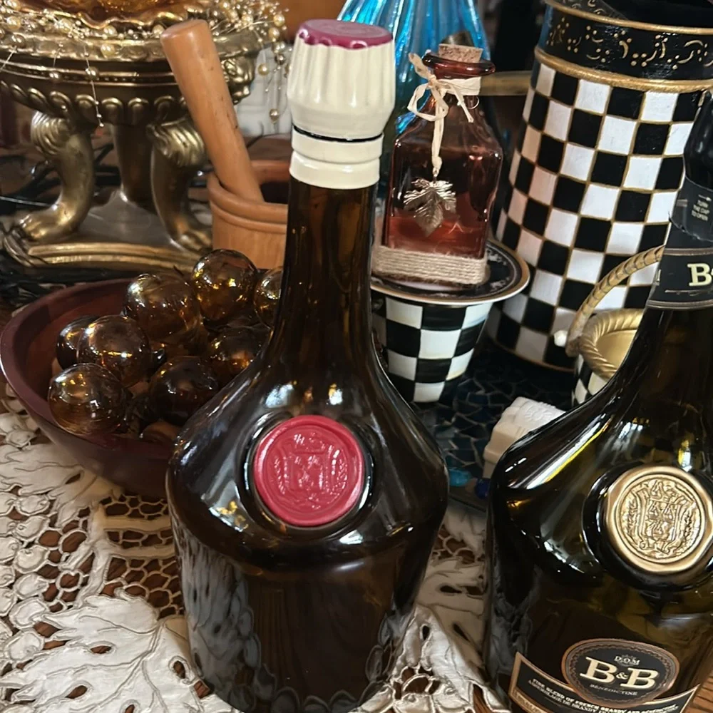 Vintage Glass Liquor & Wine Decanters